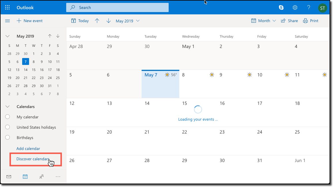 Calendar Integration